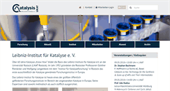 Desktop Screenshot of catalysis.de
