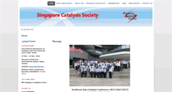 Desktop Screenshot of catalysis.org.sg